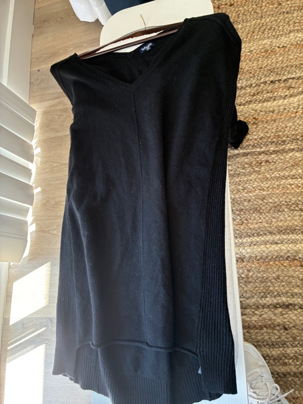 Splendid Black V-Neck Sweater - Picture 5 of 5